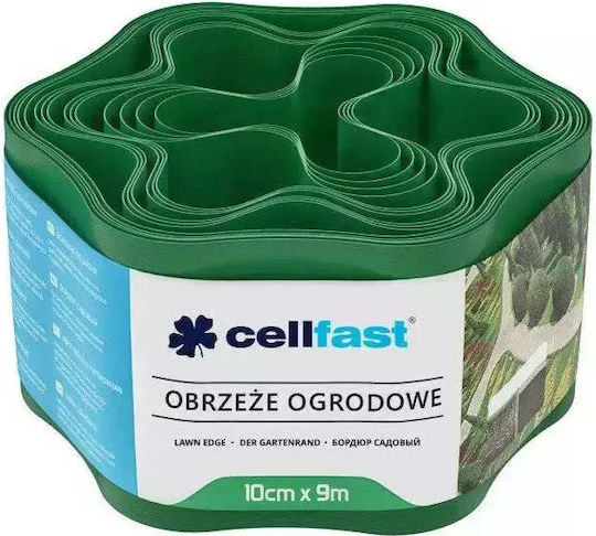 Cellfast Gardă Vie De Grădină Din Plastic Verde 10cm x 9m