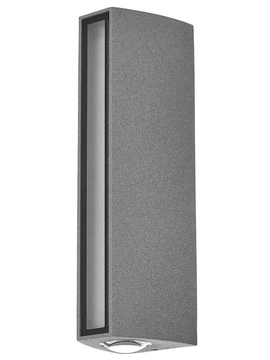 Wandmontierte Außenleuchte LED 12W mit Natürliches Weiß Licht