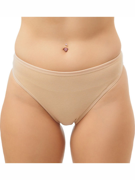 New Lilla Slip Μπεζ
