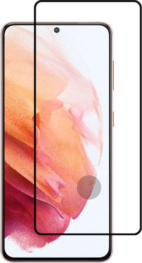 Закалено стъкло за цялото лице Черен (Galaxy S21 5G)