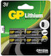Genius Pack Μπαταρίες Λιθίου CR123A 3V Μιας Χρήσης (Long Life) 4τμχ