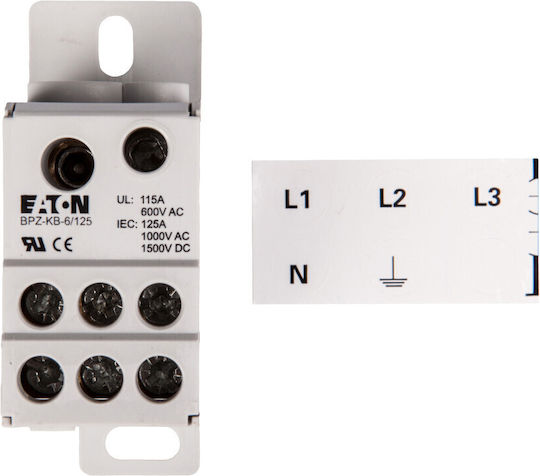 Distribution Block Strip One Pole 125a Bpz-kb-6/125 Paragraph 102714