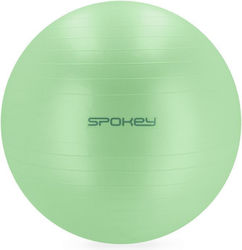 Spokey Fitball Μπάλα Pilates 55cm σε Πράσινο Χρώμα