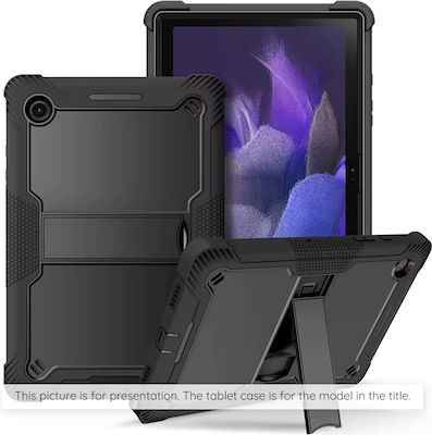 Techsuit Flip Cover Durable Black Samsung Galaxy Tab A8 10.5 (2021)