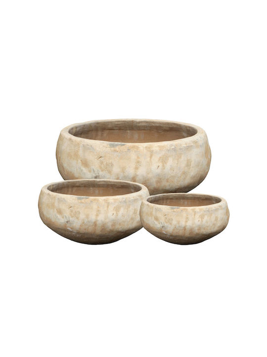 InTheBox Pot Beige Set 3pcs