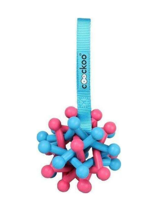 Coockoo Ball Toy for Puppy Chewing made of Rubber 20εκ. Blue 1pcs
