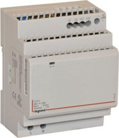 Legrand Тръбнохранителен блок с изход 24V и мощност 92W