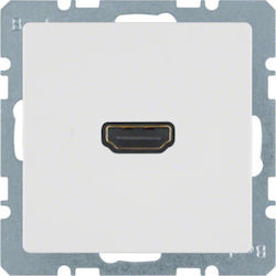 Hager Гнездо HDMI в Бял цвят 3315426089