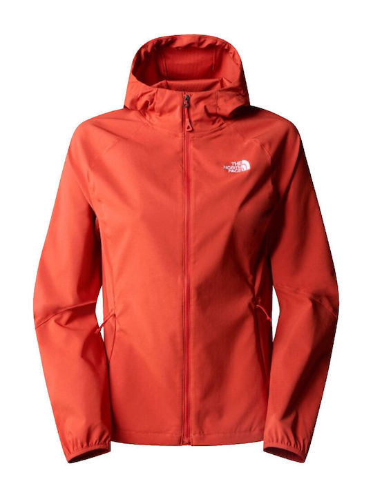 The North Face Nimble Softshell Jachetă de femei Puffer Roșu