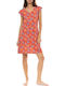 Pink Label Sommer Damen Nachthemd