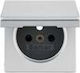 Hager Power Socket 1pcs