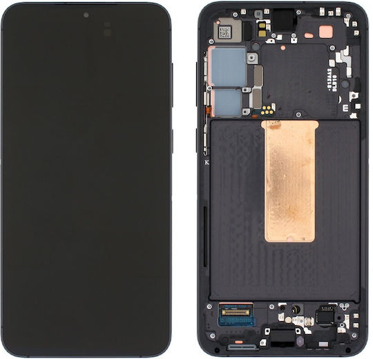 Samsung Екран със Сензорен Механизъм и Рамка за S916B Galaxy S23 Plus (Черен)