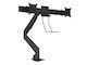 Multibrackets Стойка за 2 Монитори до 28" с Рамо Черна (MB-5921)