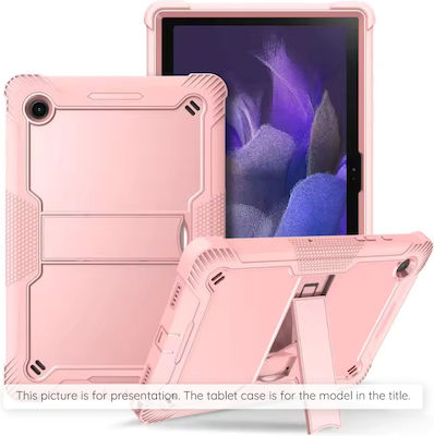 Techsuit Flip Cover Rezistentă Rose Gold Samsung Galaxy Tab A8 10.5 (2021)
