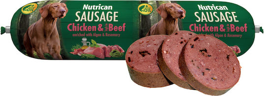 Nutrican Salami Dog with Chicken, Calf, Meat, Beef and Herring 800gr