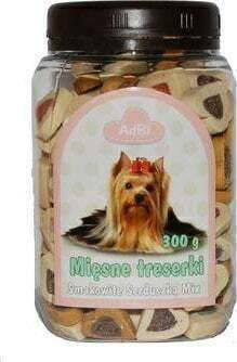 Adbi Adbi Dog Treat Small Breeds with Meat, Cereals, Fish, Beef, Salmon, Poultry and Cheese 300gr