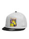 Beechfield Kids' Hat Jockey Fabric Cristiano Ronaldo Al Nassr White