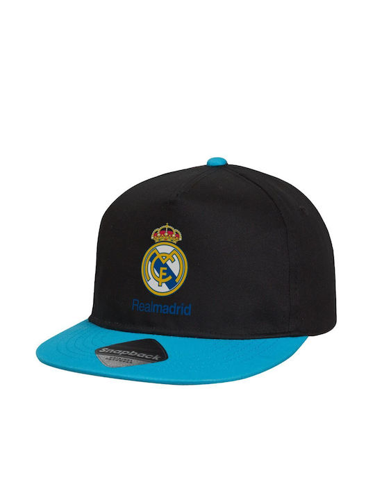 Beechfield Kids' Hat Jockey Fabric Real Madrid Cf Black