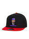 Beechfield Kids' Hat Jockey Fabric Prison Mike The Office Black