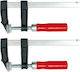 Vorel 38150 Set Klemmen Typ "F" mit maximaler Öffnung von 150mm mm