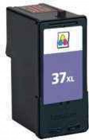 No37xl Съвместима мастиленоструйна касета Lexmark No37XL 18C2180 Множество (цвят) 1бр
