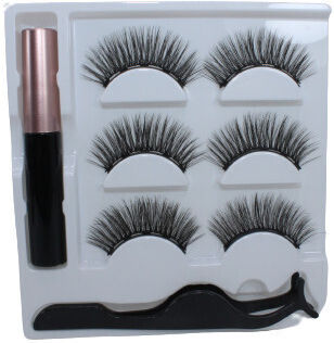 Set Gene False Beauty Îți aparține Magnetic Eyeliner Eyelash Suit 29