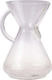 Chemex Pour Over Set Γυάλινο 130mm