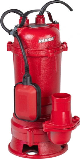 Raider Μονοφασική Αντλία Ακαθάρτων / Λυμάτων 750W με Φλοτέρ 070161