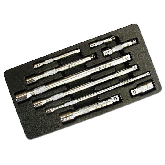 Honiton Ratchet Extension 1/2" / 1/4" / 3/4" 9pcs
