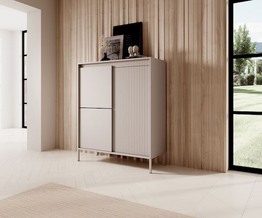 Μπουφές Senso Beige 104x40x124cm