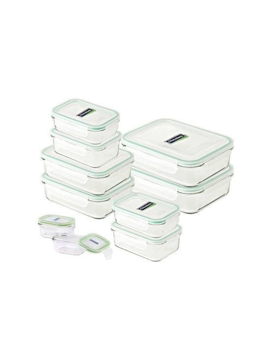 Glasslock Plastic Lunch Box