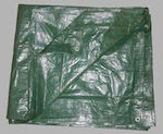 Waterproof Tarpaulin 4x3m. Green