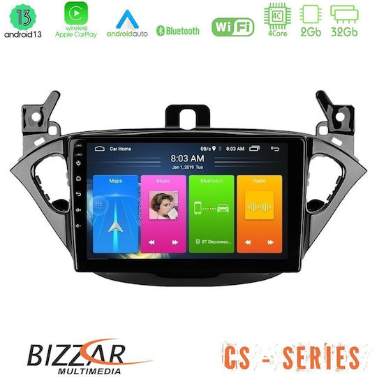 Bizzar Car Audio System 2DIN (Bluetooth/USB/WiFi/GPS/Apple-Carplay/Android-Auto) with Touch Screen 9"
