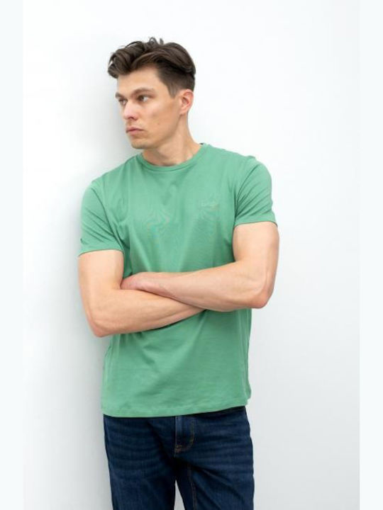 Joop! Men's Short Sleeve T-shirt Open Green