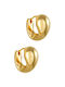 Kritsimis Earrings Hoops made of Gold 14K