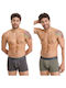 Walk Herren Boxershorts Mehrfarbig 2Packung