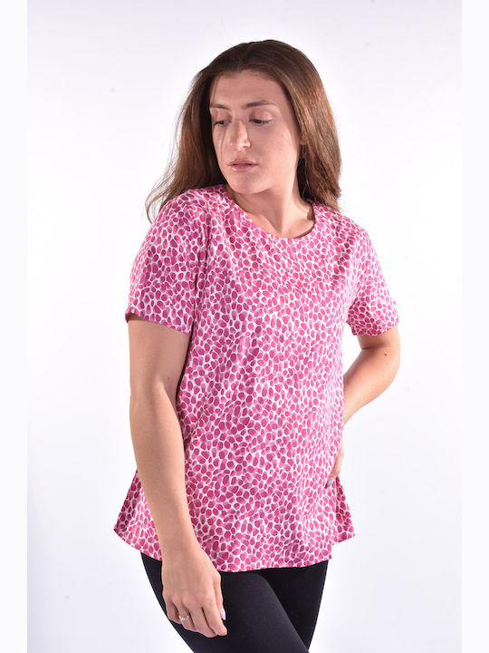 Raiden Damen Bluse Fuchsia