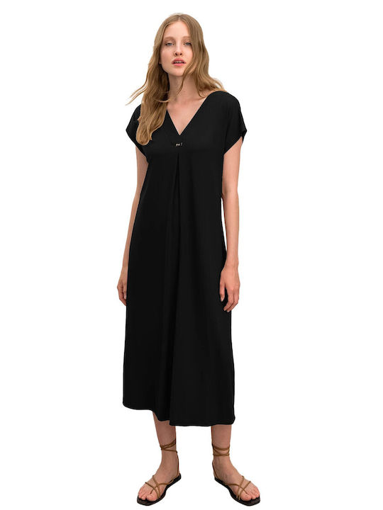 Vamp Sommer Maxi Kleid Black