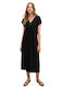 Vamp Summer Maxi Dress Black