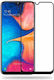 3D Full Face Tempered Glass Μαύρο (Galaxy A20e)