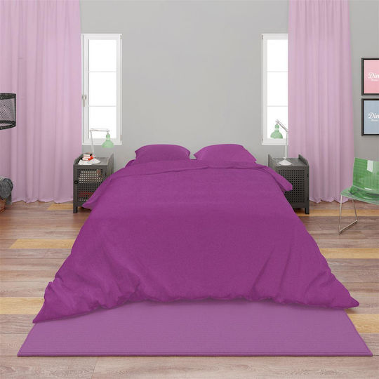 Dimcol Queen 220x240 Dark Magenta