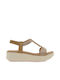 Exe Women's Flat Sandals in Pink Color