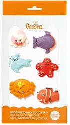 Decora Sea Animals Edible Decorations 6 pcs