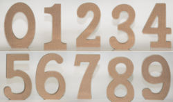 Числа Mdf 11см Дебелина 18мм 0519553 8