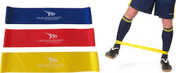 Yakimasport Mini Band Set 3pcs Multicolour 0.5m Yakimasport Mini Band Set 3pcs Multicolour 0.5m