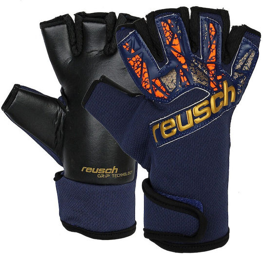 Reusch Reusch Futsal Grip Torwarthandschuhe Erwachsene Blau