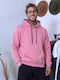 Sweatshirt mit Kapuze Rosa 1K-PINK-S-10-1116