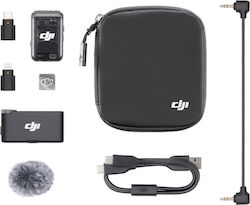 DJI Wireless Microphone Kit 2 Σετ Ασύρματο Μικρόφωνο Πέτου, Clip On DJI Wireless Microphone Kit 2 Σετ Ασύρματο Μικρόφωνο Πέτου, Clip On