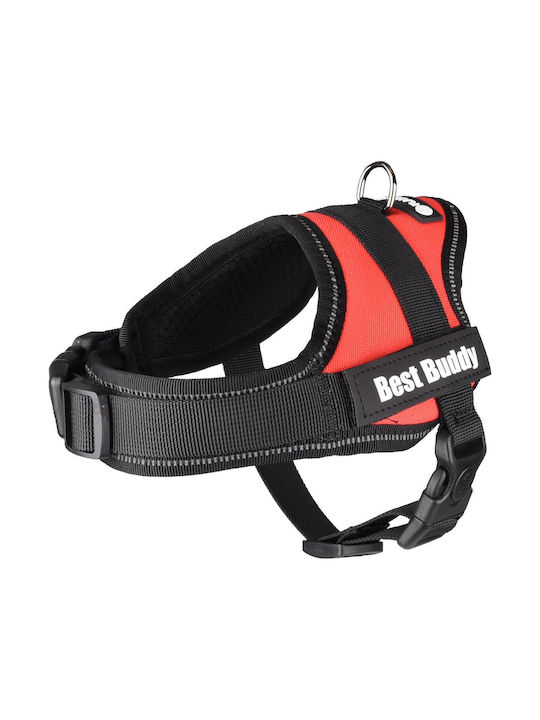 Ham pentru câini Flamingo Best Buddy Pluto roșu Xxs 32-42cm