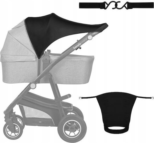Lionelo Parasolar Universal pentru Cărucior Landou Negru